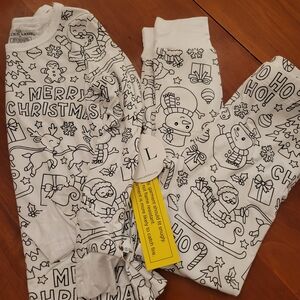Christmas Themed Pajama Set